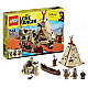 Genuine LEGO® the Comanche Camp with the Lone Ranger and Tonto - 79107