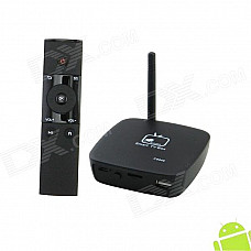 CS848 Dual-Core Android 4.1 Google TV Player w/ 1GB RAM, 8GB ROM, HDMI, Wi-Fi, Bluetooth - Black