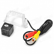 Waterproof Wired CMOS 420 Lines Wide Angle Rearview Camera for Ford Mondeo / Focus + More - Black