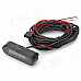 LED Distance Display Electromagnetic Parking Sensor - Black