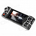 GS50Q 720P2.7" TFT 2MP CMOS Wide Angle Dual-Camera Car DVR w/ 8-LED IR Night Vision, GPS - Black