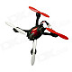 BZ33022 X6 2.4GHz 6 Axis 4-CH R/C Aircraft - Black + Red