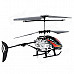 JIA QI TT1005B 2-CH IR Remote R/C Helicopter - Black + Red