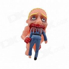 Halloween Scary Vinyl Cannibalism Doll - Multicolored