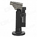 HONEST BCH500 High Quality Multi Purpose 1300'C Windproof Straight Lighter - Black + Silver