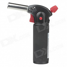 Torch BS-700 High Quality Multi Purpose Zinc Alloy Windproof Lighter - Black + Silver + Red