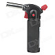 Torch BS-700 High Quality Multi Purpose Zinc Alloy Windproof Lighter - Black + Silver + Red