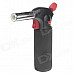 Torch BS-700 High Quality Multi Purpose Zinc Alloy Windproof Lighter - Black + Silver + Red