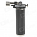 HONEST BCH505 High Quality Multi Purpose 1300'C Windproof Straight Lighter - Black + Silver