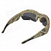 THB968 HD 1080p 5.0MP Sports Video Glasses - Camouflage + Deep Grey