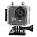 Codisk T80 Waterproof 2.0" TFT 1/2.5" CMOS 5.0 MP Full HD 1080P Outdoor Sport Action Camera - Black