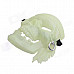 003 Delicate Glow-in-the-Dark Effect Skeleton Mask for Costume Party - Fluorescent Green