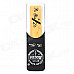 RIYIN Bb Clarinet Bamboo Reeds - Yellow + Black (10-Piece Pack)