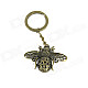 Bee Style Zinc Alloy Keychain - Bronze