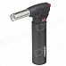 HONEST BCH501 High Quality Multi Purpose Windproof Straight Lighter - Black + Silver + Red