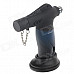 MENGHU 4673 High Quality Windproof Lighter w/ Cover & Base - Black + Blue