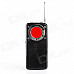 TCQ-01 Anti-Spy Anti-Wiretap Privacy Protection Wireless Signal Detector - Black (2 x AAA)