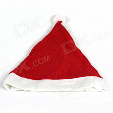 Stylish Nonwoven Christmas Hat - Red + White