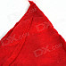 Stylish Nonwoven Christmas Hat - Red + White