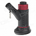 MENGHU 4676 High Quality Windproof Lighter w/ Cover & Base - Black + Red