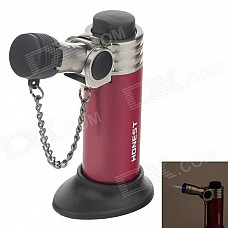 HONEST BCH512 High Quality Multi-Purpose Windproof Lighter - Red + Black + Silver