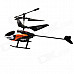 BZS126 USB Rechargeable 2.5-CH Mini IR R/C Helicopter Set - Orange + White