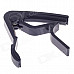 Alice A007D Aluminum Alloy Clip-On Quick Release Capo for Acoustic Guitar - Black