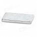 20117 Powerful N38 NdFeB Rectangular Magnet - Silver (10 PCS)