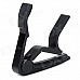 DEDO MA-11-B Zinc Alloy + Rubber Clip-On Quick Release Capo for Acoustic Guitar - Black