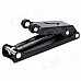 DEDO PA-1-B Zinc Alloy Hydraulic Fallboard Decelerator for Piano - Black + Silver