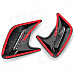 VA-011 DIY Decorative ABS Sticker for Car - Black (2 PCS)