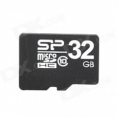 SP C10 32G High Speed Micro SDHC / TF Memory Card - Black + White (32GB / Class 10)