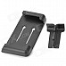 Convenient 3M Adhesive Tape Car Mounted PVC Holder for Cellphone / GPS / Card - Black