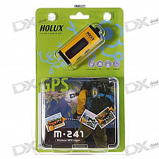 Holux M-241 Bluetooth GPS Receiver + Data Logger (1xAA Battery/MTK Chipset/130,000 Waypoints)