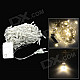 8 Mode 200 Warm White Light LED Decorative Lamp Strip for X'Mas - Translucent (AC 220V)