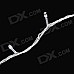 8 Mode 200 Warm White Light LED Decorative Lamp Strip for X'Mas - Translucent (AC 220V)