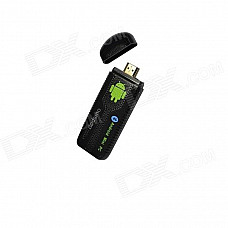 Ourspop U73 Quad-Core Android 4.2.2 Google TV Player w/ 2GB RAM, 8GB ROM, Wi-Fi, HDMI, TF - Black