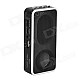 MD09 Portable MP3 Speaker w/ FM Radio / TF - Black + White