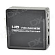 AV / CVBS / RCA to HDMI 1080P Audio Video Converter - Black + Silver + White
