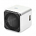 MUSIC ANGEL JH-MD07U Mini Portable Media Player Speaker w/ TF / FM - Silver