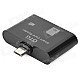 Micro USB OTG Card Reader for Samsung Galaxy S3 i9300 / N7100 / S4 i9500 - Black