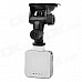 Mini Wide Angle CMOS 5.0MP Wi-Fi Camera / Car DVR w/ Motion Detection / TF / Micro USB / PAL - White