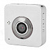 Mini Wide Angle CMOS 5.0MP Wi-Fi Camera / Car DVR w/ Motion Detection / TF / Micro USB / PAL - White