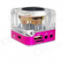 TT-028 Colorful Flash Mini Speaker w/ FM, TF Card Reader & Clock - Red