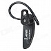 MIAG MAJ Voice Prompt Bluetooth v3.0+EDR Headset w/ Microphone - Black