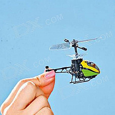 Genuine Nano Falcon RC Helicopter - Japan - The smallest in the world (Fluorescent Green)