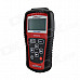 KW808 2.8" LCD OBD2 / EOBD Car Diagnostic Auto Code Scanner - Red + Black