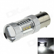 1156 / BA15S / P21W 80W 900lm 16-LED White Light Car Steering Light / Tail Light - (12~24V)