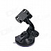 90 Degree Rotation Car Suction Cup Holder Mount for Iphone / GPS / MP4 + More - Black