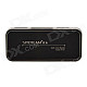 SIYOTEAM SY-631 USB 2.0 SD / MicroSD / MS / M2 / Mini SD / SDHC Card Reader - Black (Max. 32GB)